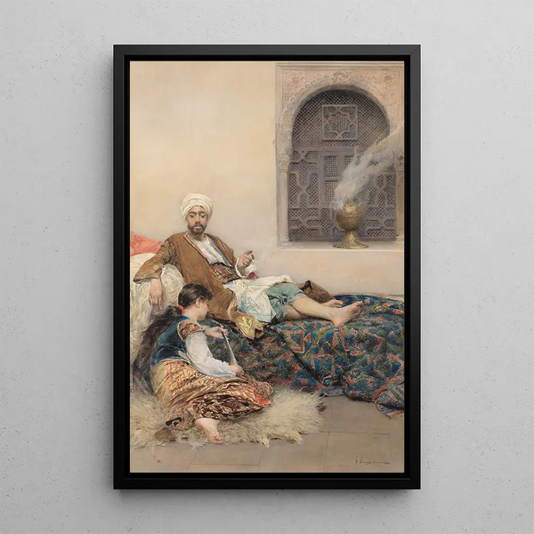 La favorite - Gustavo Simoni — quadro incorniciato alla parete