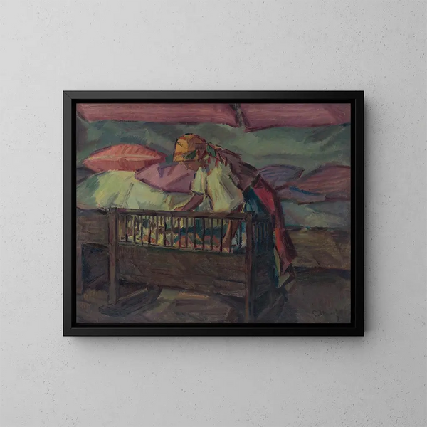 Vicino a una culla - Gustav Mahler — quadro incorniciato alla parete