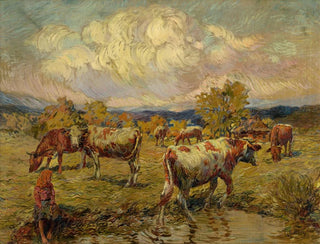 Gustv Mall - Cows Grazing.webp