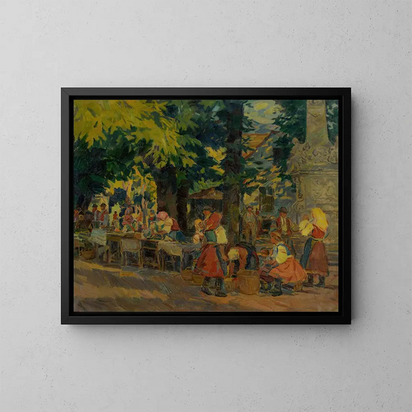 Fête à Marianka - Gustav Mahler — quadro incorniciato alla parete