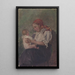 Mère avec enfant - Gustav Mahler — quadro incorniciato alla parete