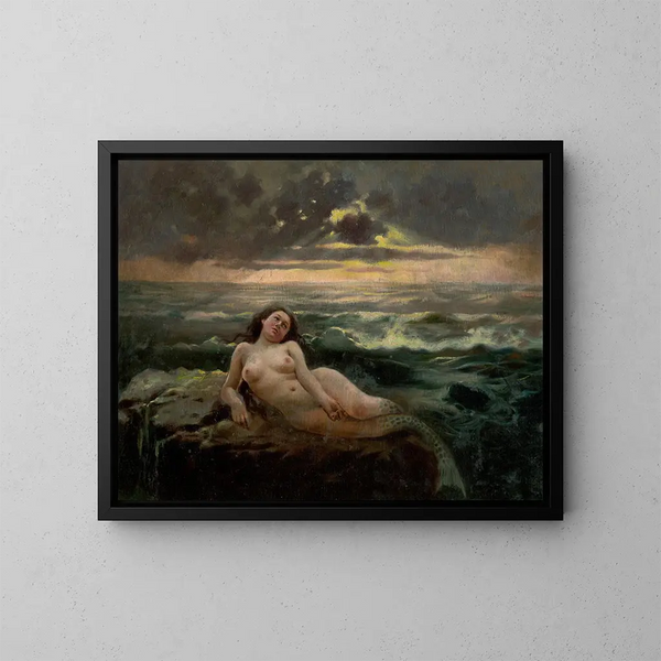 Onde del mare - Gustav Mahler — quadro incorniciato alla parete