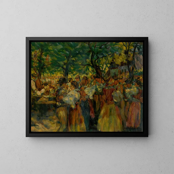 Fête slovaque - Gustav Mahler — quadro incorniciato alla parete
