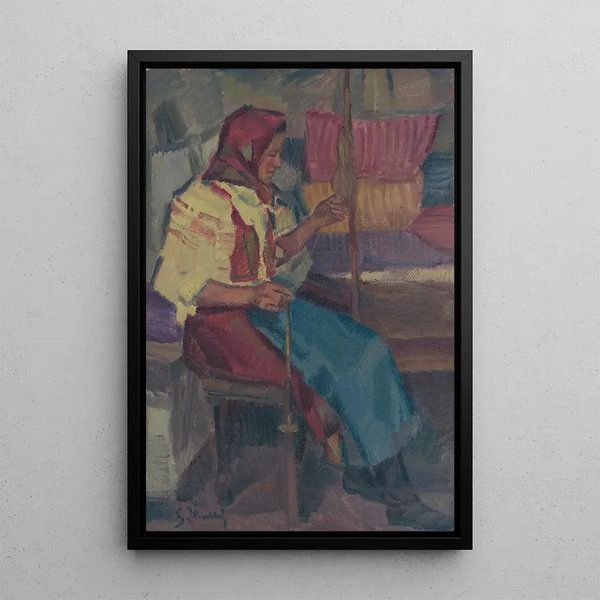 Fileuse de Mork Hj - Gustav Mahler — quadro incorniciato alla parete