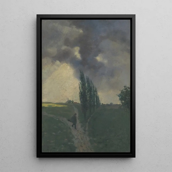 Dans la brume - Gustav Mahler — quadro incorniciato alla parete