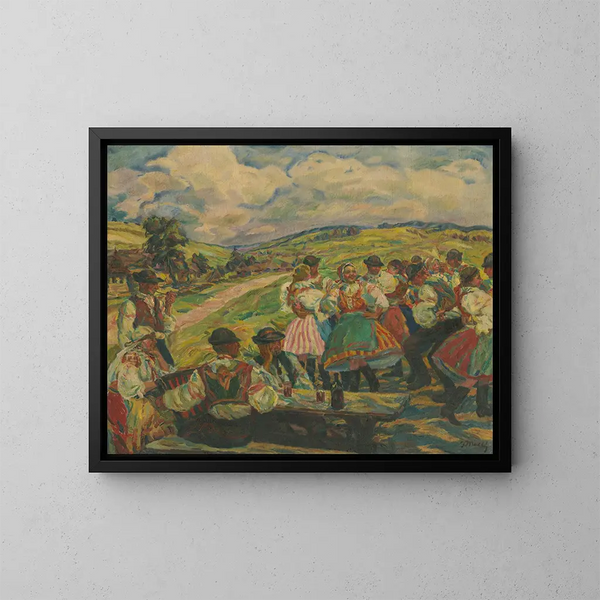 Danza del villaggio - Gustav Mahler — quadro incorniciato alla parete