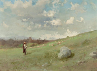Nelle colline della California - Gutzon Borglum — vista dell’opera