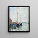 Quais d'East Gloucester - Guy Carleton Wiggins — quadro incorniciato alla parete