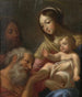 La Sainte Famille avec saint Jérôme - Guy François — vista dell’opera