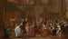 di Luigi XIV a Notre-Dame di Parigi il 30 gennaio 1687 durante un servizio di ringraziamento dopo la sua guarigione da una grave malattia - Guy Louis Vernansal l'Ancien — vista dell’opera