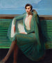 Dame au manteau Mme Charles E. Fern Bedaux - Guy Pène du Bois — vista dell’opera