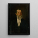 Portrait d'un vieux monsieur à la barbe grise - Gyula Stetka — quadro incorniciato alla parete