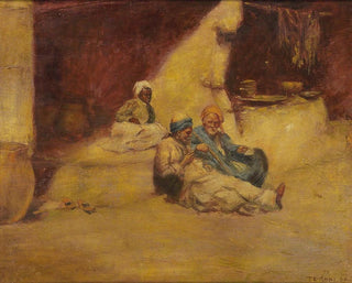 Gyula Tornai - Oriental Street Scene.webp