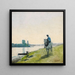 Haleur de bateau sur son cheval - Jean-Baptiste Camille Corot — quadro incorniciato alla parete