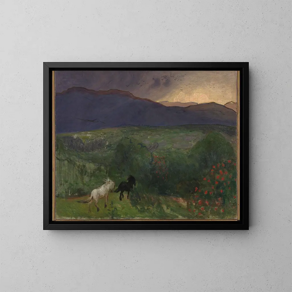 Tempête imminente - Halfdan Egedius — quadro incorniciato alla parete