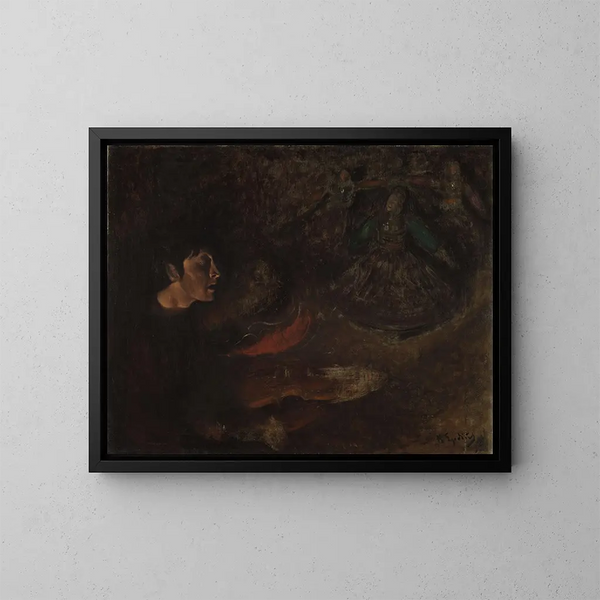 Giocare e ballare - Halfdan Egedius — quadro incorniciato alla parete