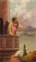 Prière à Cihangir avec Sainte-Sophie au loin - Halid Naci — vista dell’opera