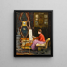 Fille peintre et son atelier - Halil Pasha — quadro incorniciato alla parete