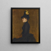 Dame aux gants - Halil Pasha — quadro incorniciato alla parete