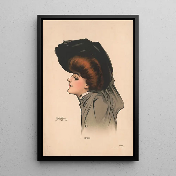 Marie - Hamilton King — quadro incorniciato alla parete