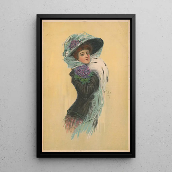 Violet - Hamilton King — quadro incorniciato alla parete
