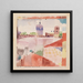 Hammamet con la sua moschea - Paul Klee — quadro incorniciato alla parete
