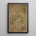 Naissance du Bouddha - Hanegawa Chinchō — quadro incorniciato alla parete