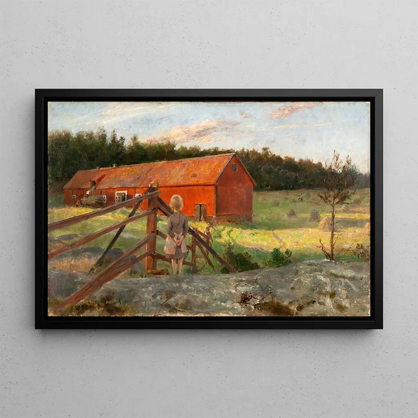 La Ferme - Hanna Hirsch-Pauli — quadro incorniciato alla parete