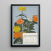 Zinnia - Hannah Borger Overbeck — quadro incorniciato alla parete
