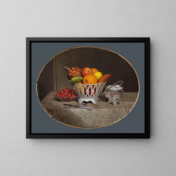 Nature morte aux fruits - Hannah Brown Skeele — quadro incorniciato alla parete