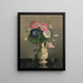 Vase di Gloires du Matin - Hannah Brown Skeele — quadro incorniciato alla parete