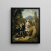 Il violinista cieco - Hanns Gasser — quadro incorniciato alla parete