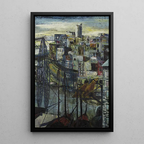 Port de Marseille - Hanns Ludwig Katz — quadro incorniciato alla parete