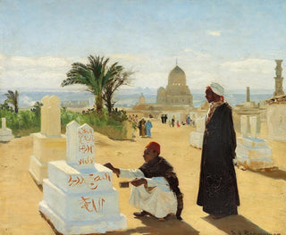 Hans Andersen Brendekilde - Apostlen Jacobs og profeten Zacharias grave.webp