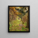 Giornata autunnale nella foresta - Hans Andersen Brendekilde — quadro incorniciato alla parete