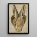 Lepre frontale - Hans Asper — quadro incorniciato alla parete