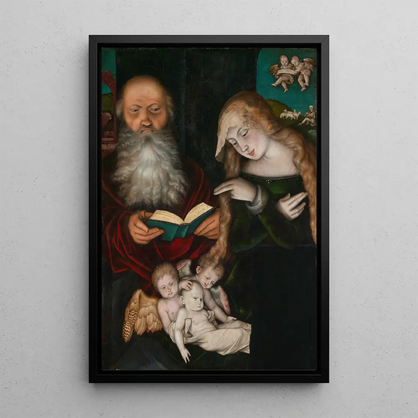 Natività - Hans Baldung — quadro incorniciato alla parete
