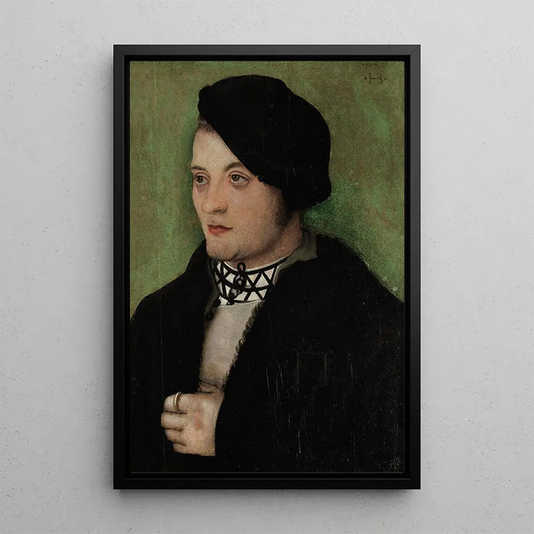 Portrait d'un jeune homme - Hans Baldung — quadro incorniciato alla parete