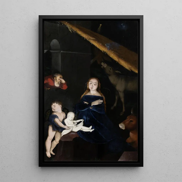 La Nativité - Hans Baldung — quadro incorniciato alla parete