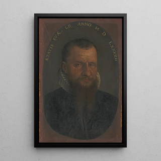 Hans Bock the Elder - Brustbildnis eines brtigen Mannes im Oval.webp