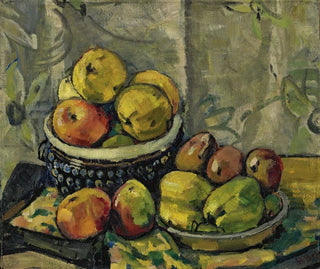 Frutta in due ciotole - Hans Brühlmann — vista dell’opera