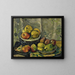 Frutta in due ciotole - Hans Brühlmann — quadro incorniciato alla parete