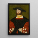 Portrait de Sebald Haller von Hallerstein - Hans Brosamer — quadro incorniciato alla parete