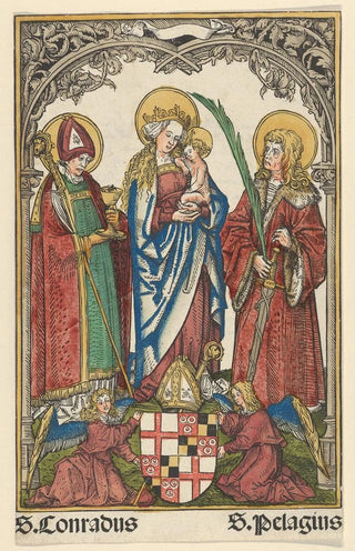 Hans Burgkmair The Elder - Virgin and Child with the Patron Saints of Constance.webp
