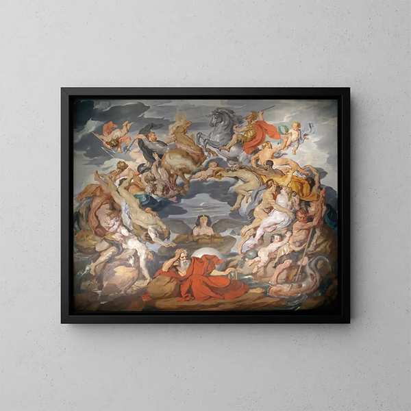 Cercle de la vie - Hans Canon — quadro incorniciato alla parete