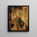 La muse Clio - Hans Canon — quadro incorniciato alla parete