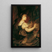 Vendeuse de poissons - Hans Canon — quadro incorniciato alla parete