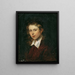 Giovane donna con capelli biondi - Hans Canon — quadro incorniciato alla parete