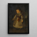 Portrait d'enfant Gronichte Hans Canons - Hans Canon — quadro incorniciato alla parete