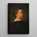 Portrait d'un garçon - Hans Canon — quadro incorniciato alla parete